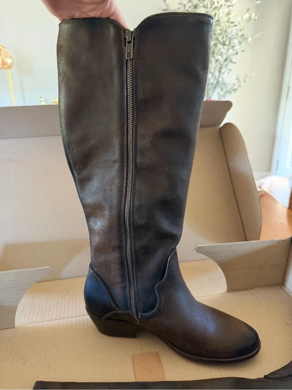 BRAND NEW Frye Carson Piping Tall Boots